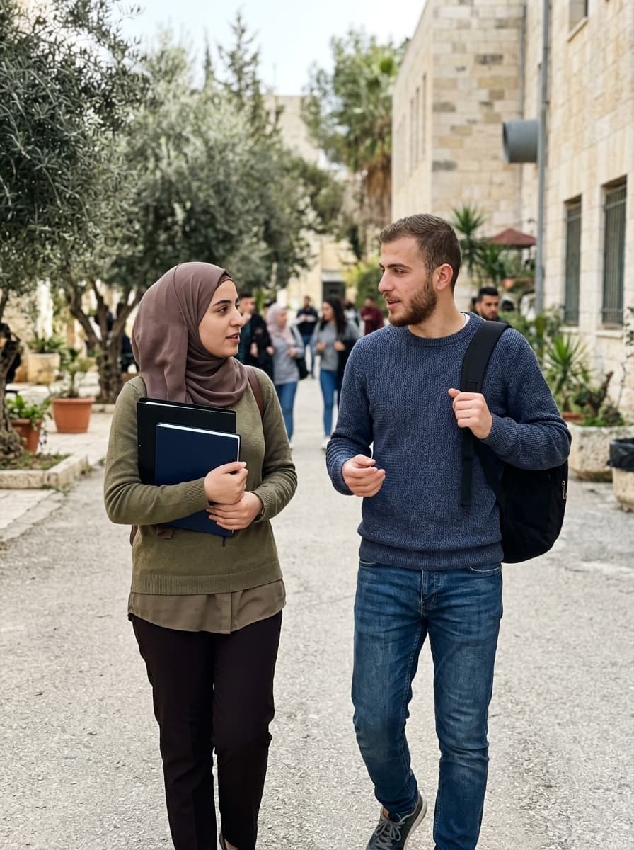 Palestinian Scholars on Campus